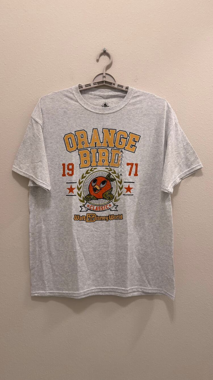 Disney Parks Walt Disney World "Classic" Orange Bird 1971 T-Shirt XL NWT